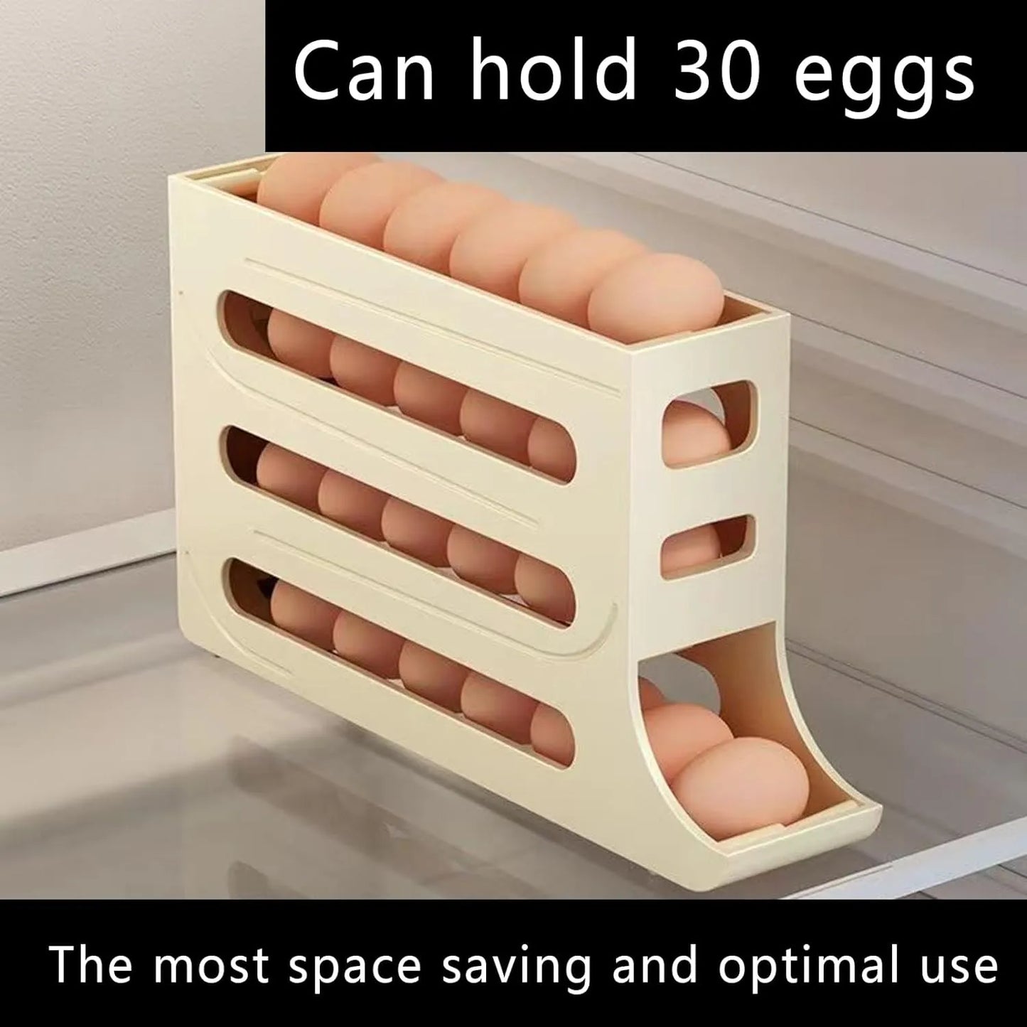 4 Tiers Egg Holder for Fridge